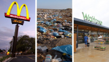 The two companies join retailer Iceland in committing to tackle the growing issue of plastic waste